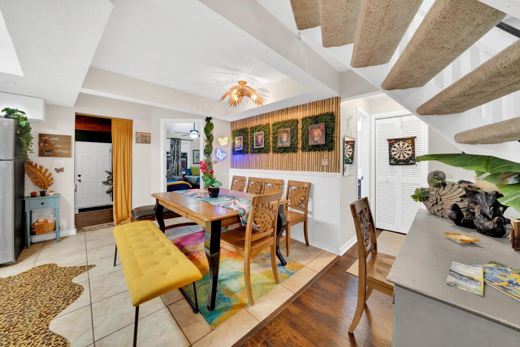 Zen Jungle House By Busch Gardens Sleeps 12 With Outdoor Games & Detached Play Space! Tampa Exterior photo
